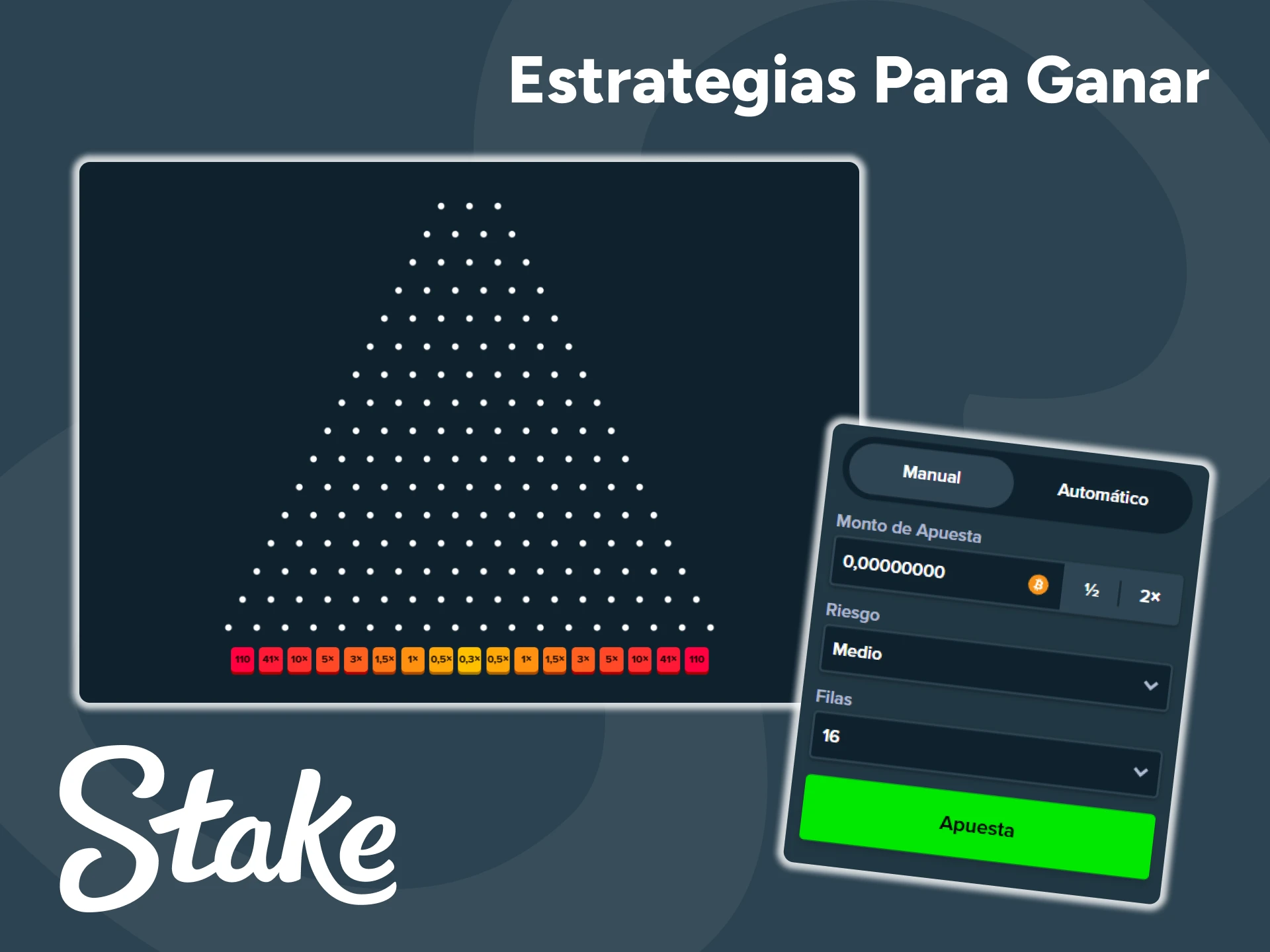 Echa un vistazo a las estrategias para ganar en el juego Plinko de Stake.