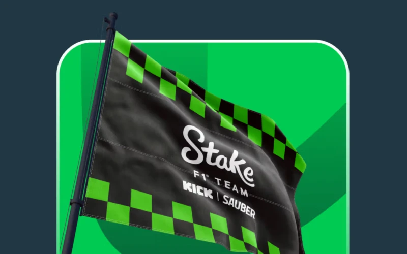 Únete a Stake y consigue el bono Stake F1 Team Kick Sauber.